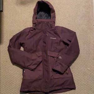 Purple Columbia Winter Jacket